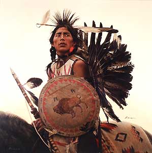 James Bama's "Young Plains Indian"